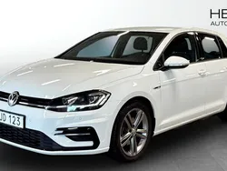 Vit (white) Begagnad 2018 VW Golf VII GT Kombi | 164 900 kr (Marknadspris)