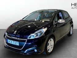 Svart (purple) Begagnad 2018 Peugeot 208 Halvkombi | 89 900 kr (Bra pris)