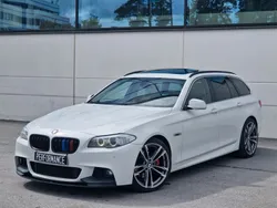 Svart (vit) Begagnad 2011 BMW 520 M Sport Kombi | 129 900 kr (Lite dyr)