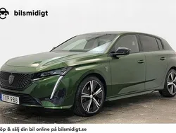 Grön Begagnad 2021 Peugeot 308 GT Halvkombi | 289 700 kr (Bra pris)