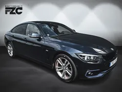 Mörkblå (blå) Begagnad 2018 BMW 420 Gran Coupé Sport Line Sportkupé | 219 000 kr (Marknadspris)