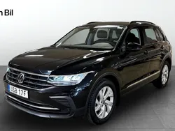 Svart Begagnad 2021 VW Tiguan SUV | 269 800 kr (Marknadspris)