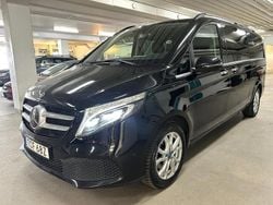 Svart Begagnad 2021 Mercedes V250 Avantgarde Minibuss | 460 000 kr (Superpris)