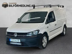 Vit Begagnad 2019 VW Caddy Maxi Minibuss | 139 800 kr (Bra pris)