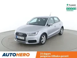 Silver Begagnad 2015 Audi A1 Sportback Comfort Halvkombi | 124 000 kr (Marknadspris)