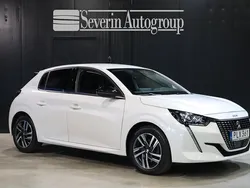 Vit Begagnad 2022 Peugeot 208 Allure Halvkombi | 179 000 kr (Marknadspris)
