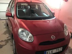 Röd Begagnad 2013 Nissan Micra Halvkombi | 92 500 kr