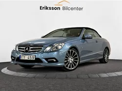 Ljusblå Begagnad 2010 Mercedes E250 AMG Cab | 239 900 kr (Marknadspris)