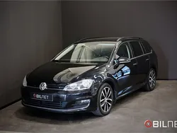 Svart Begagnad 2015 VW Golf VII GT Kombi | 139 900 kr (Marknadspris)