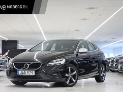 Svart Begagnad 2018 Volvo V40 R-Design Kombi | 199 900 kr (Marknadspris)