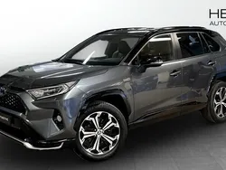 Grå (grey) Begagnad 2021 Toyota RAV4 Hybrid Premium SUV | 378 700 kr (Superpris)
