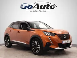 Orange Begagnad 2021 Peugeot e-2008 GT SUV | 199 500 kr (Bra pris)