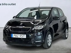Svart Begagnad 2020 Peugeot 108 Halvkombi | 109 900 kr (Lite dyr)