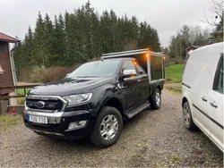 Svart Begagnad 2018 Ford Ranger Pickup | 80 000 kr