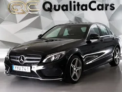 Svart Begagnad 2017 Mercedes C200 AMG Sedan | 244 900 kr (Bra pris)