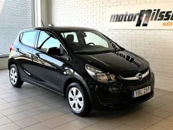 Svart Begagnad 2016 Opel Karl Halvkombi | 74 500 kr (Marknadspris)