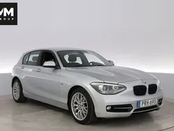 Silver Begagnad 2013 BMW 118 Sport Line Halvkombi | 109 000 kr (Marknadspris)