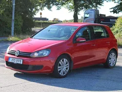Röd Begagnad 2008 VW Golf VI Halvkombi | 24 500 kr (Superpris)