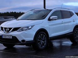 Vit samma som bilen Begagnad 2016 Nissan Qashqai S SUV | 143 500 kr (Marknadspris)