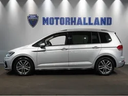 Silver Begagnad 2018 VW Touran R-line Minibuss | 239 900 kr (Lite dyr)