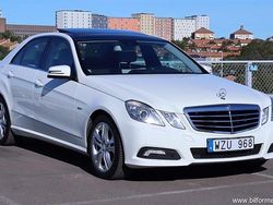 Vit samma som bilen Begagnad 2009 Mercedes E250 Avantgarde Sedan | 154 900 kr (Marknadspris)