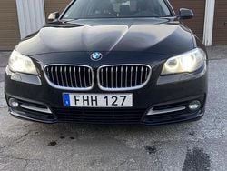 Svart Begagnad 2014 BMW 520 Kombi | 134 000 kr (Bra pris)
