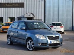 Ljusgrå (grå) Begagnad 2008 Skoda Fabia Halvkombi | 29 900 kr (Lite dyr)