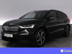 Svart Begagnad 2024 Skoda Enyaq iV SportLine SUV | 574 900 kr (Marknadspris)