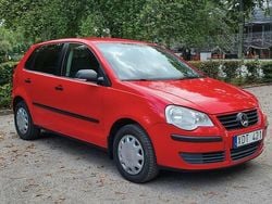 Röd Begagnad 2006 VW Polo Trendline Halvkombi | 23 900 kr (Dyr)