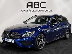 Blå Begagnad 2017 Mercedes C43 AMG AMG line Kombi | 349 000 kr (Lite dyr)