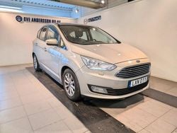 Grå Begagnad 2017 Ford C-MAX Titanium Minibuss | 139 900 kr (Marknadspris)