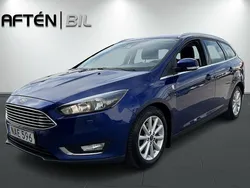Blå (blåmetallic) Begagnad 2014 Ford Focus Titanium Kombi | 75 000 kr (Marknadspris)