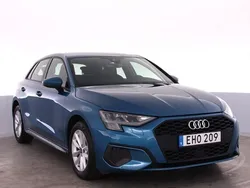 Atollblå metallic Begagnad 2022 Audi A3 Proline | 229 000 kr (Marknadspris)