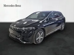 Svart Ny 2024 Mercedes EQS500 SUV | 1 409 800 kr