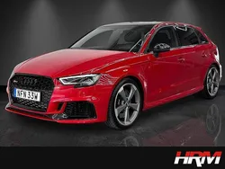 Ljusröd (lröd) Begagnad 2019 Audi RS3 Sportback Halvkombi | 469 900 kr (Lite dyr)