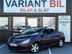 Mörkröd Begagnad 2003 Peugeot 307 CC Cab | 29 900 kr (Marknadspris)