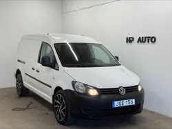 Vit Begagnad 2015 VW Caddy Maxi Minibuss | 89 900 kr (Lite dyr)