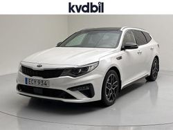Vit metallic Begagnad 2019 Kia Optima GT-Line Kombi | 199 800 kr (Marknadspris)