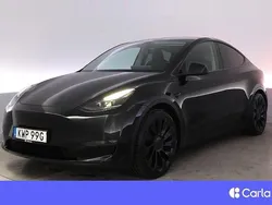 Svart Begagnad 2022 Tesla Model Y Performance SUV | 393 900 kr