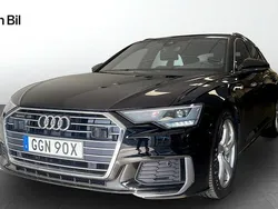 Svart Begagnad 2022 Audi A6 S-Line Kombi | 424 000 kr (Marknadspris)