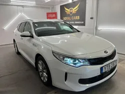 Vit Begagnad 2018 Kia Optima Hybrid 2 Sedan | 189 990 kr (Bra pris)