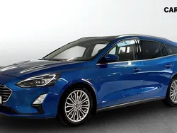 Blå (blue) Begagnad 2019 Ford Focus Titanium Kombi | 139 900 kr (Marknadspris)