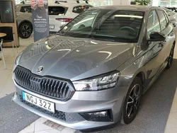 Grå (graphite grey metallic) Begagnad 2023 Skoda Fabia Monte Carlo Halvkombi | 229 000 kr (Marknadspris)