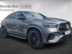 Grå (grey) Begagnad 2025 Mercedes GLE350e Advanced Sportkupé | 1 186 250 kr (Dyr)
