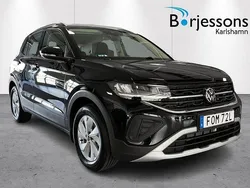 Svart Begagnad 2024 VW T-Cross Life SUV | 269 000 kr (Marknadspris)