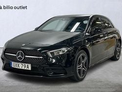 Svart Begagnad 2020 Mercedes A250 AMG Halvkombi | 249 900 kr (Marknadspris)