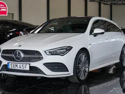 Vit Begagnad 2020 Mercedes CLA250e Shooting Brake AMG Kombi | 269 500 kr (Marknadspris)