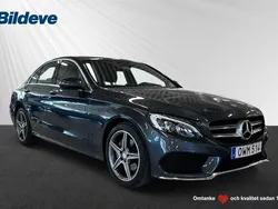Grå Begagnad 2016 Mercedes C220 AMG Sedan | 279 900 kr (Marknadspris)