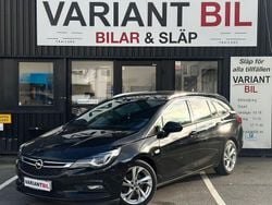 Svart Begagnad 2018 Opel Astra Dynamic Kombi | 139 700 kr (Marknadspris)