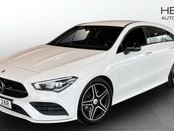 Vit (white) Begagnad 2019 Mercedes CLA220 Shooting Brake Kombi | 309 900 kr (Marknadspris)